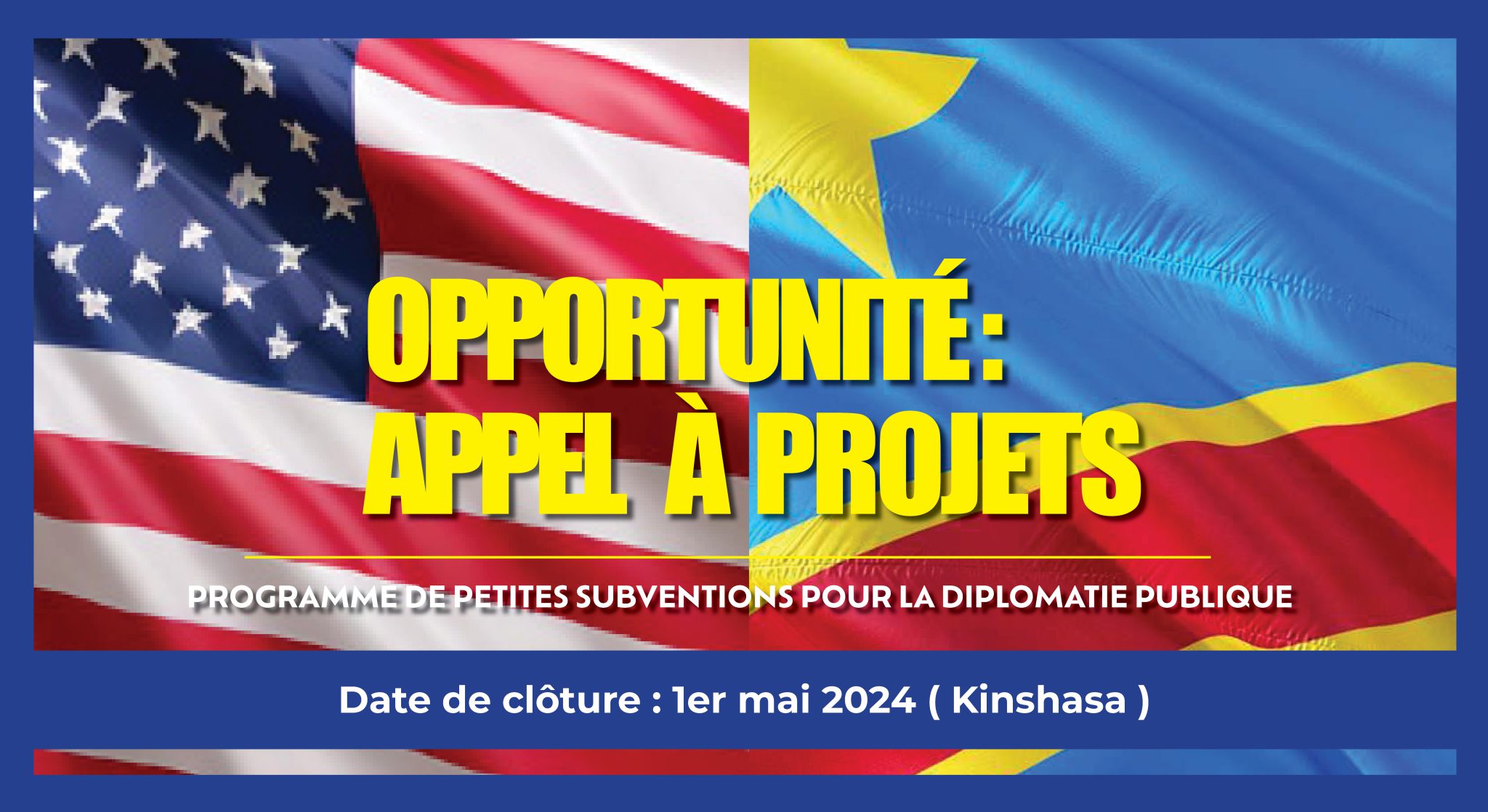 Lambassade Des Etats Unis Kinshasa Lance Un Appel Proposition Des